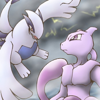 mewtow et lugia